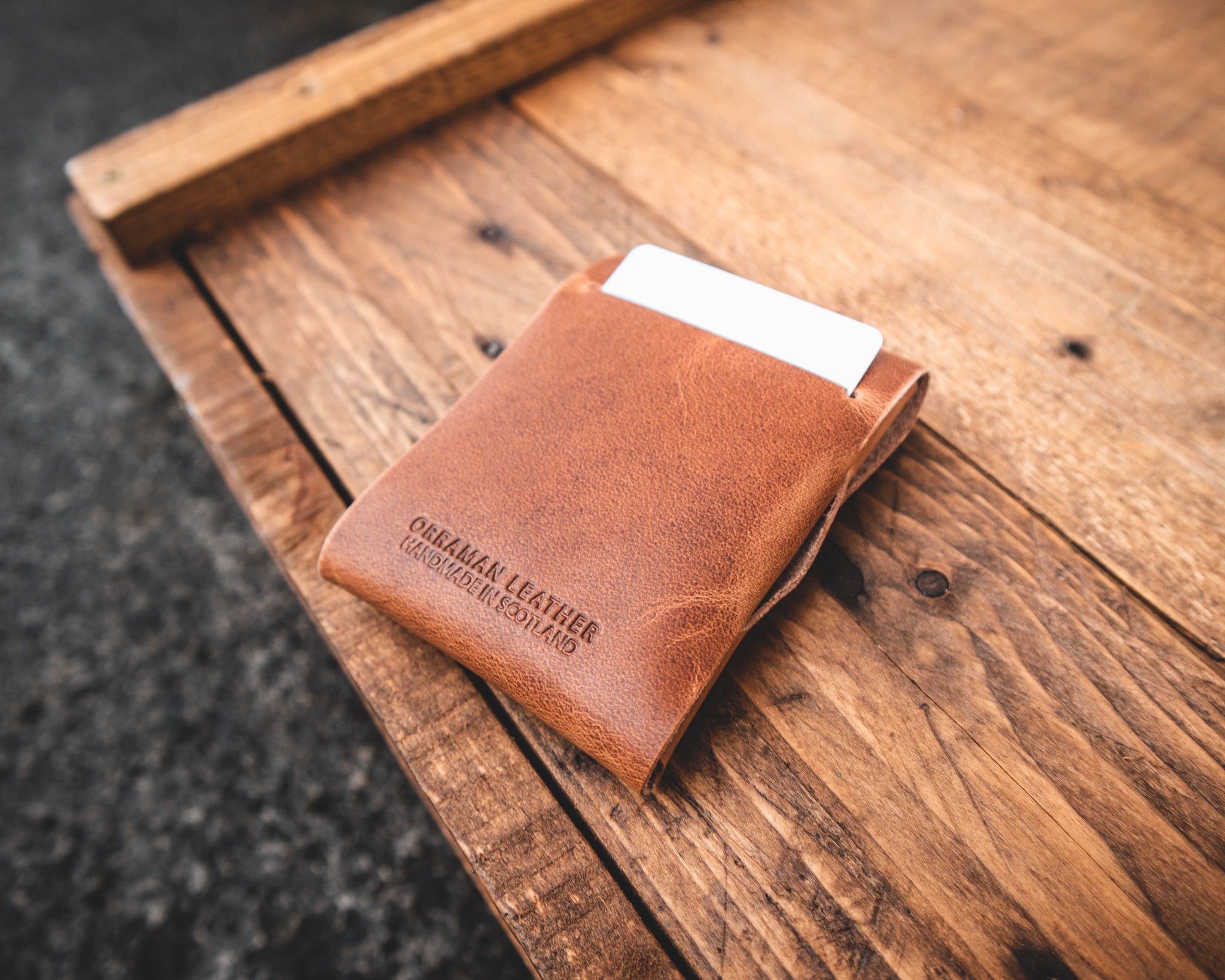 The Cask Leather EDC Wallet