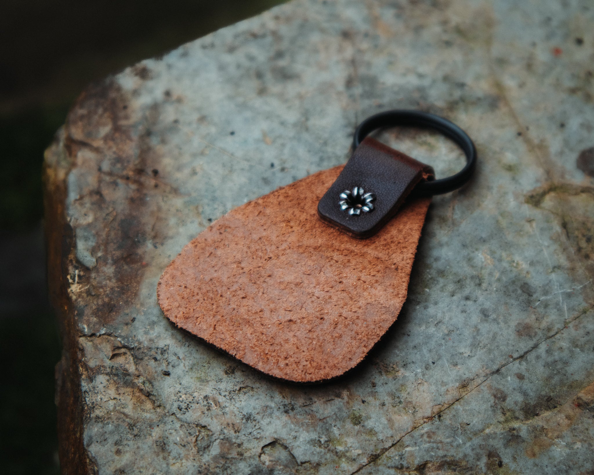 Handmade Leather Keychain