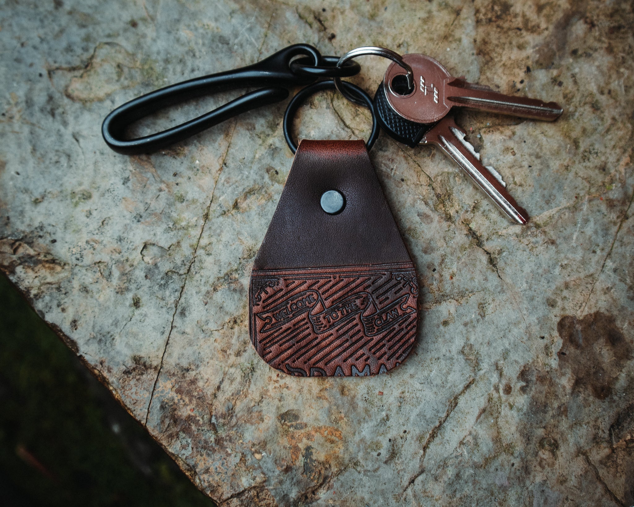 Handmade Leather Keychain