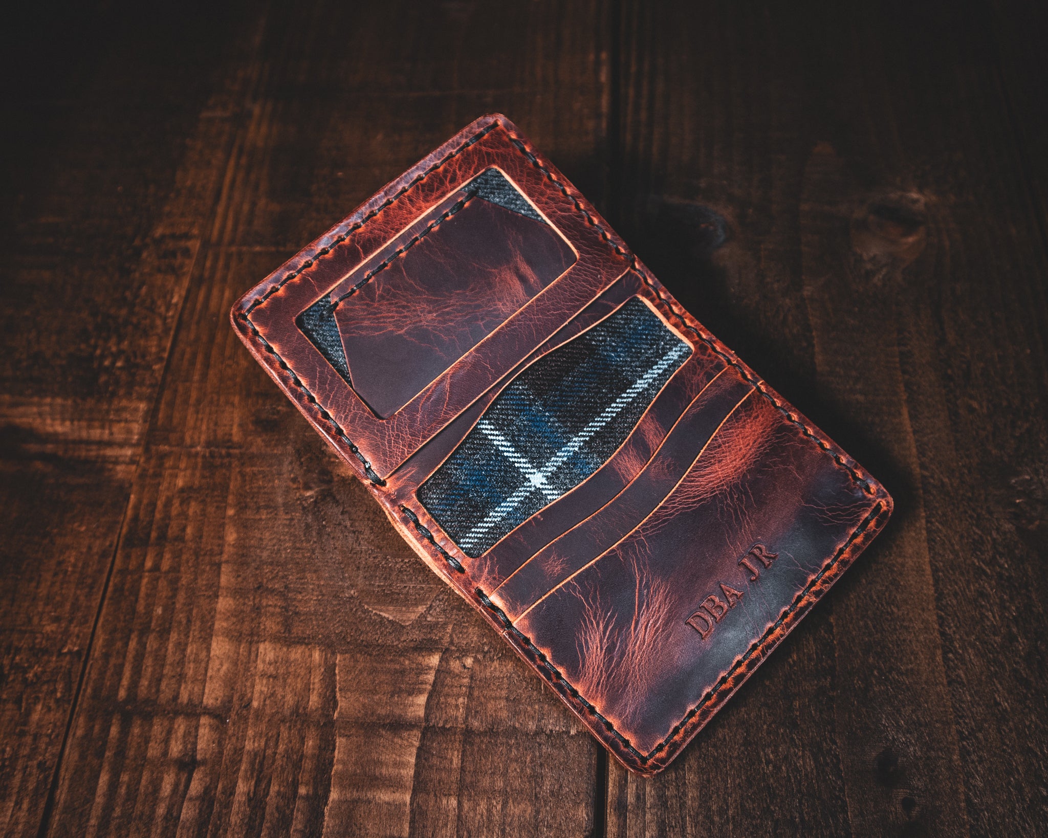 The Chieftain Wallet with ID slot - Rivers of Scotland