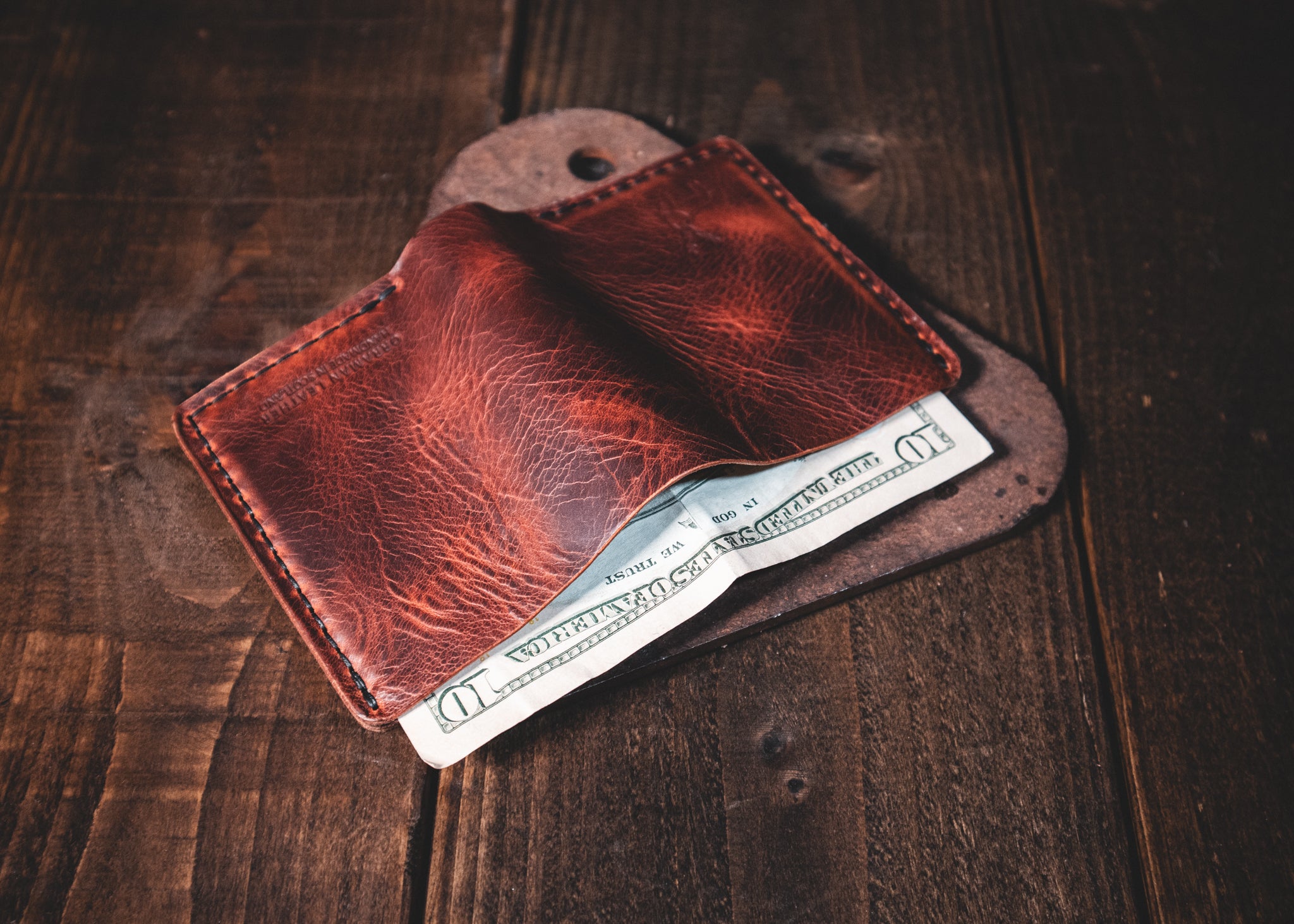 The Chieftain Wallet with ID slot - Rivers of Scotland