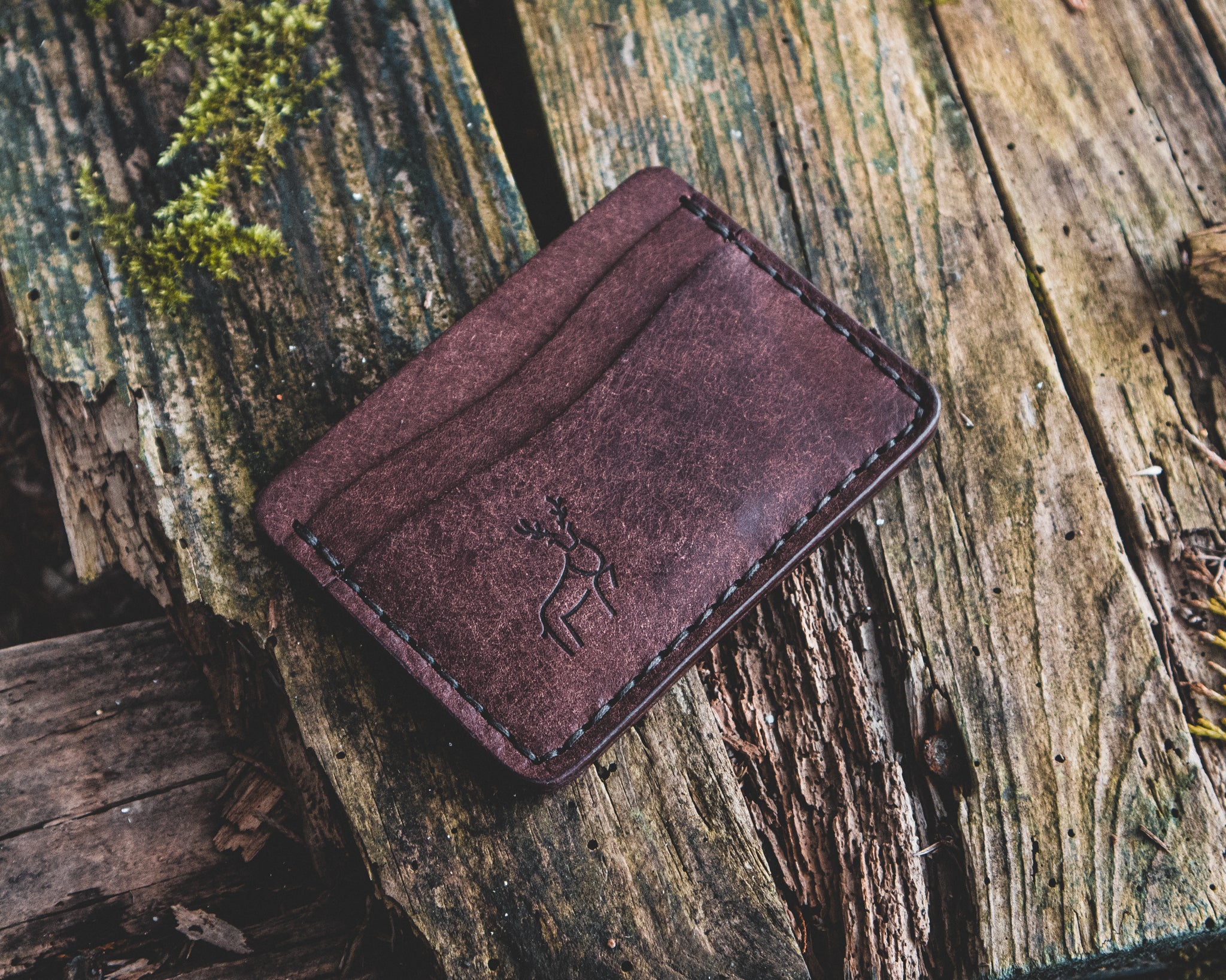 The Highland XL - Handmade Leather EDC Cardholder