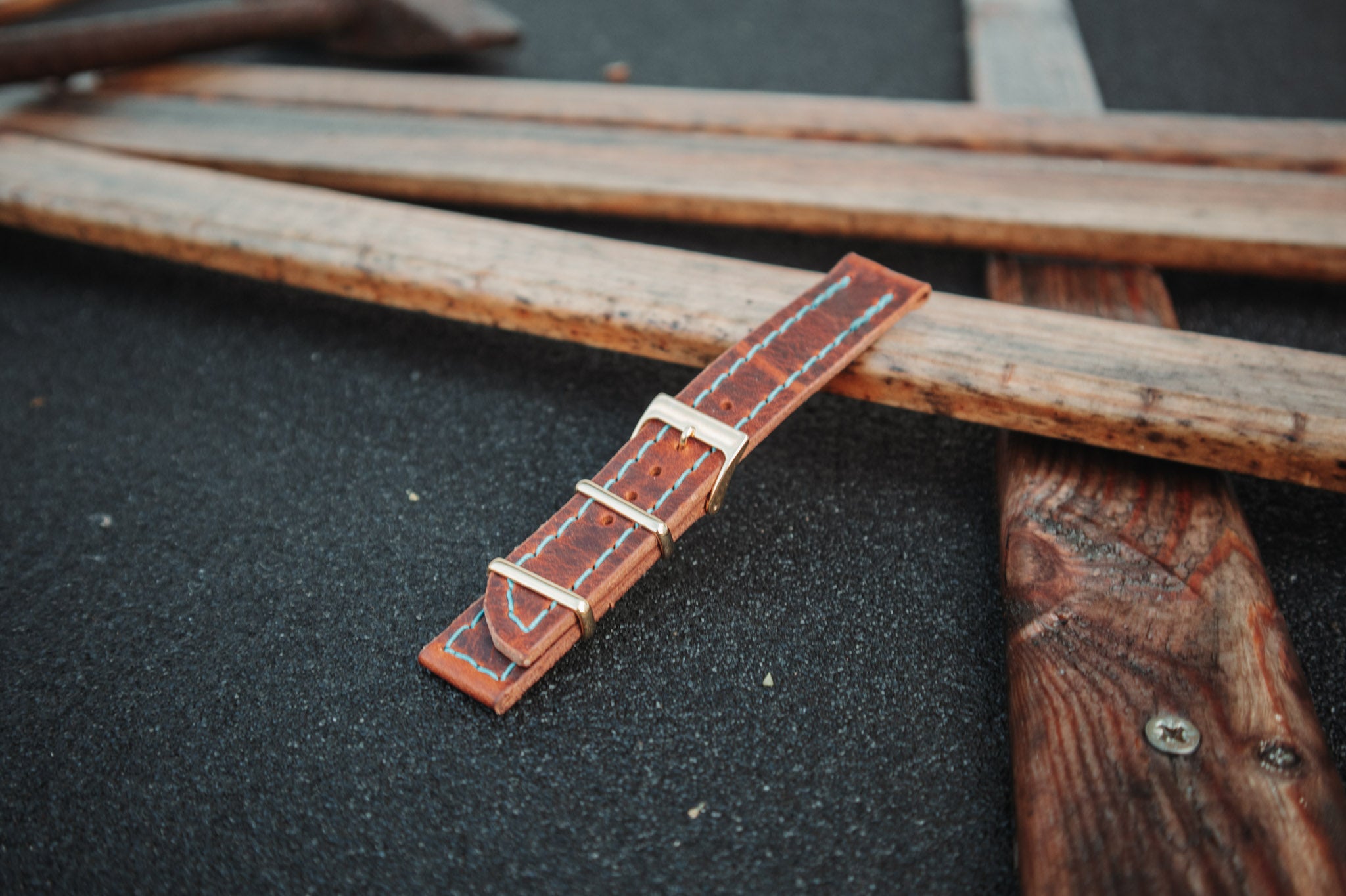 Handmade Leather Watch Strap