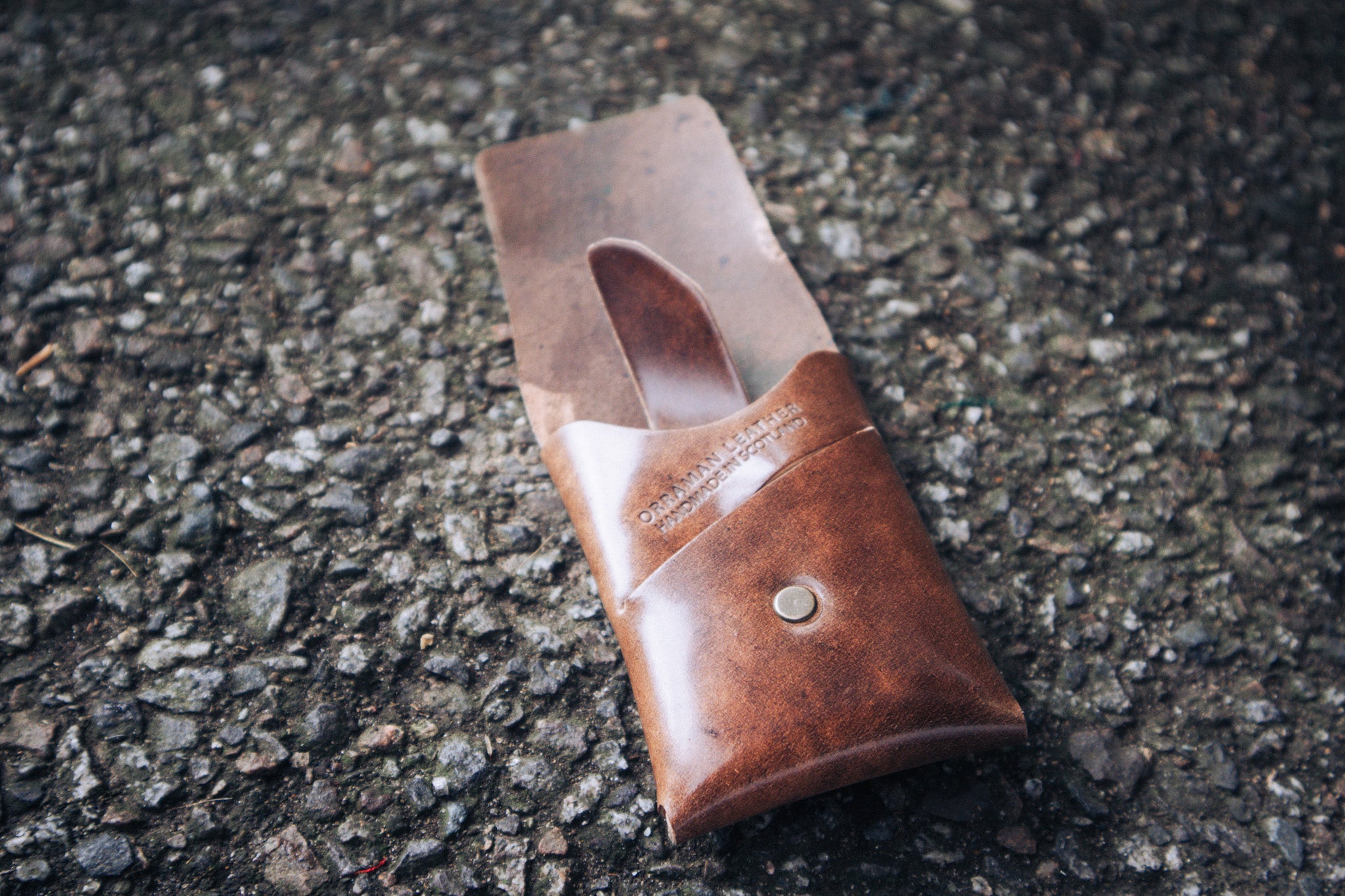 The Alba Wallet in ROCADO Shell Cordovan