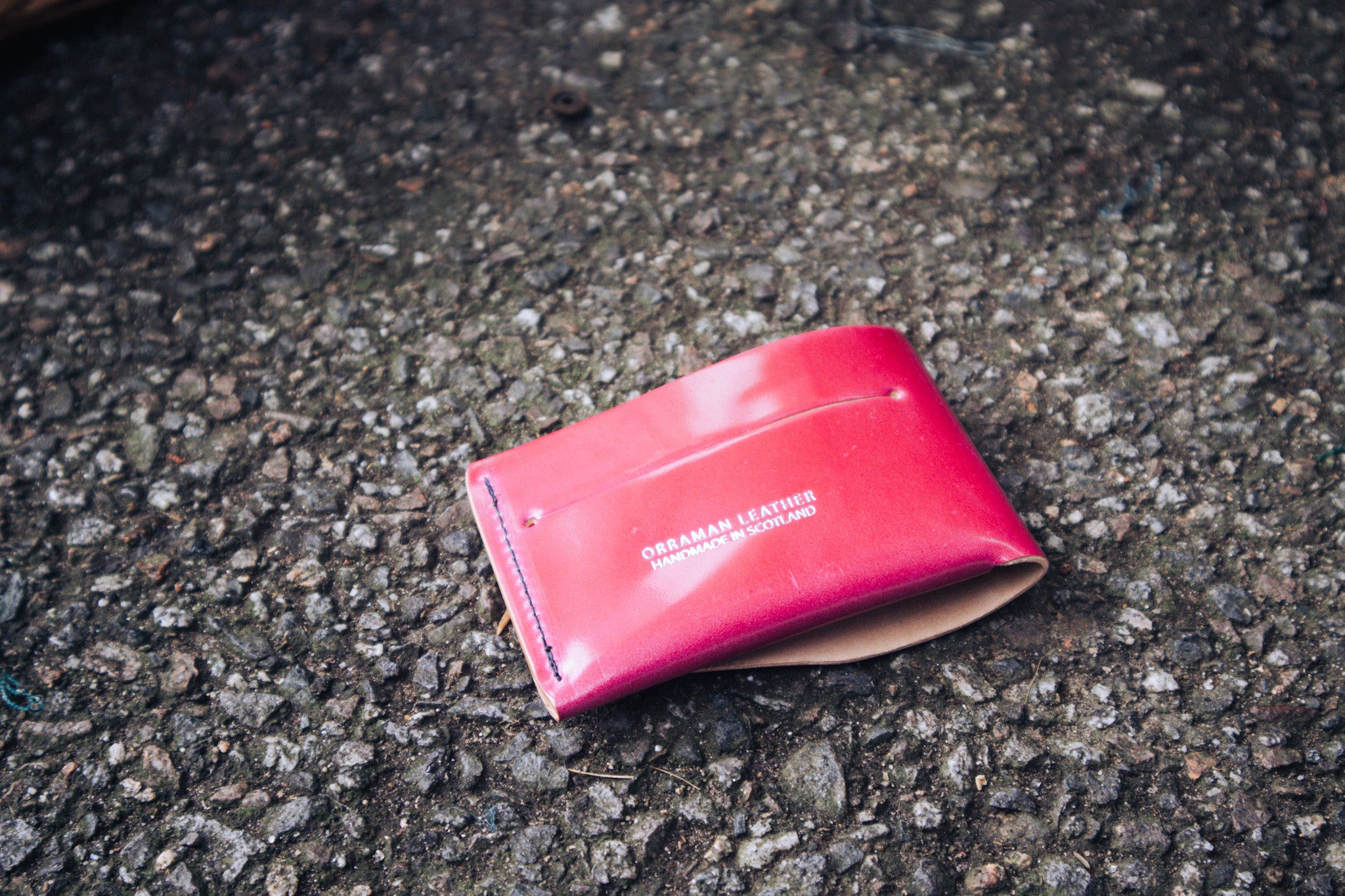 The Clann Wallet in ROCADO Shell Cordovan