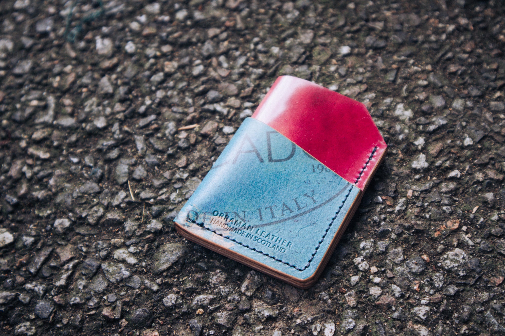 The Minimalist Wallet in ROCADO Shell Cordovan