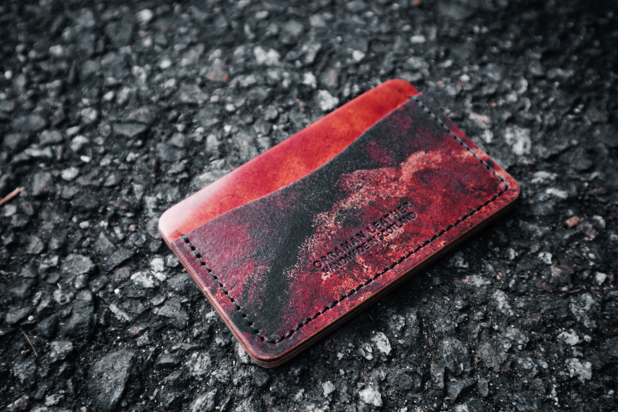 The Highland Wallet in ROCADO Shell Cordovan