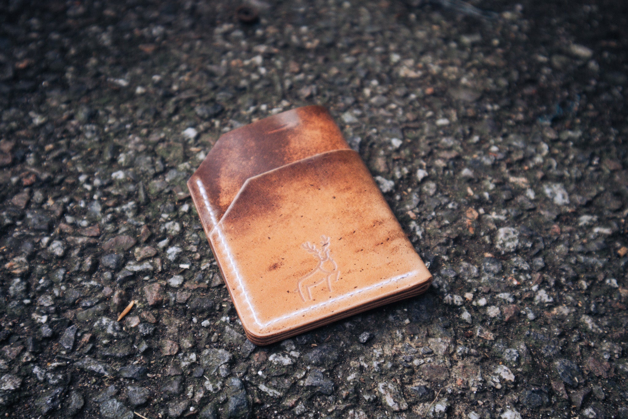 The Minimalist Wallet in ROCADO Shell Cordovan