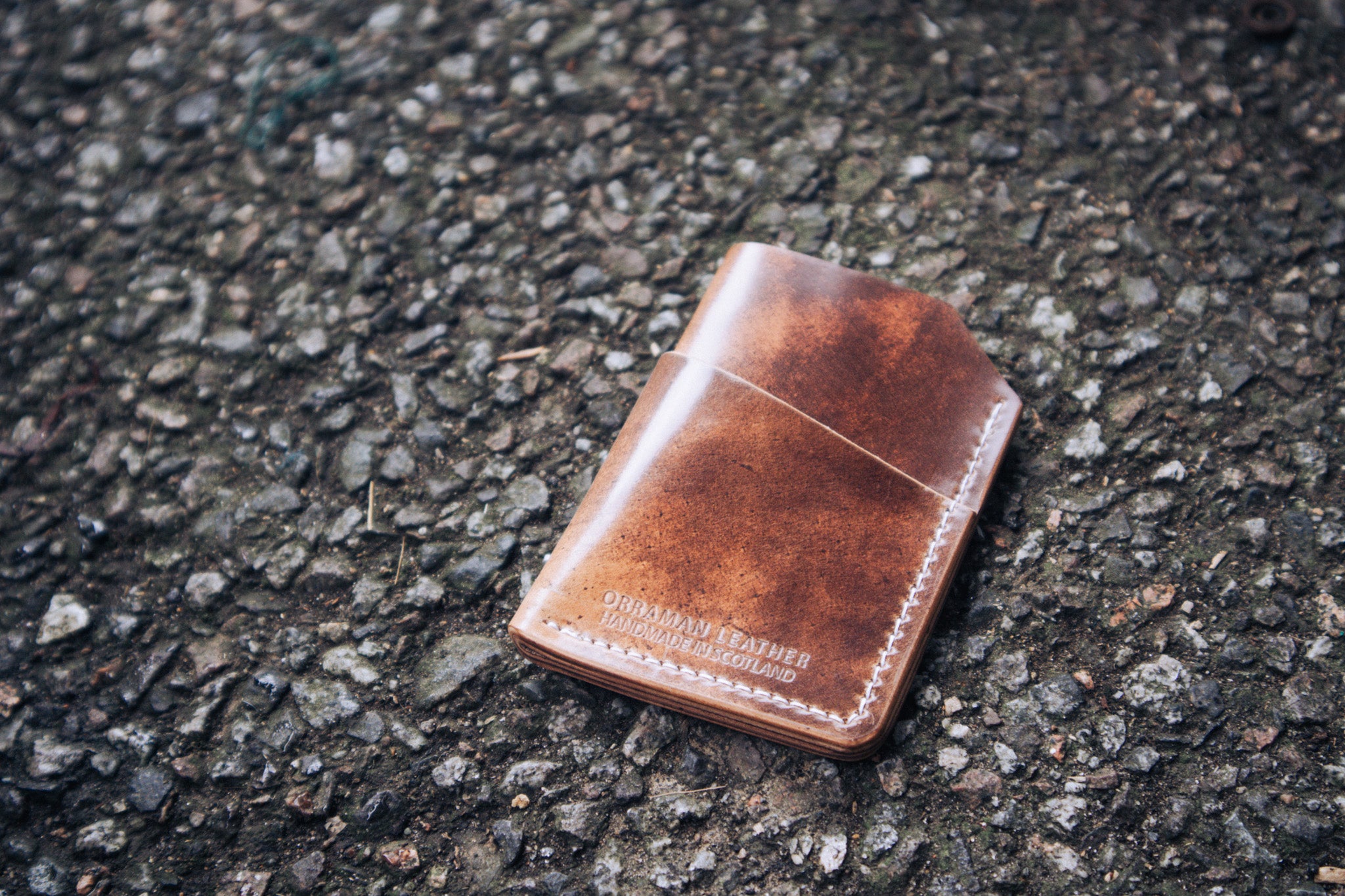 The Minimalist Wallet in ROCADO Shell Cordovan