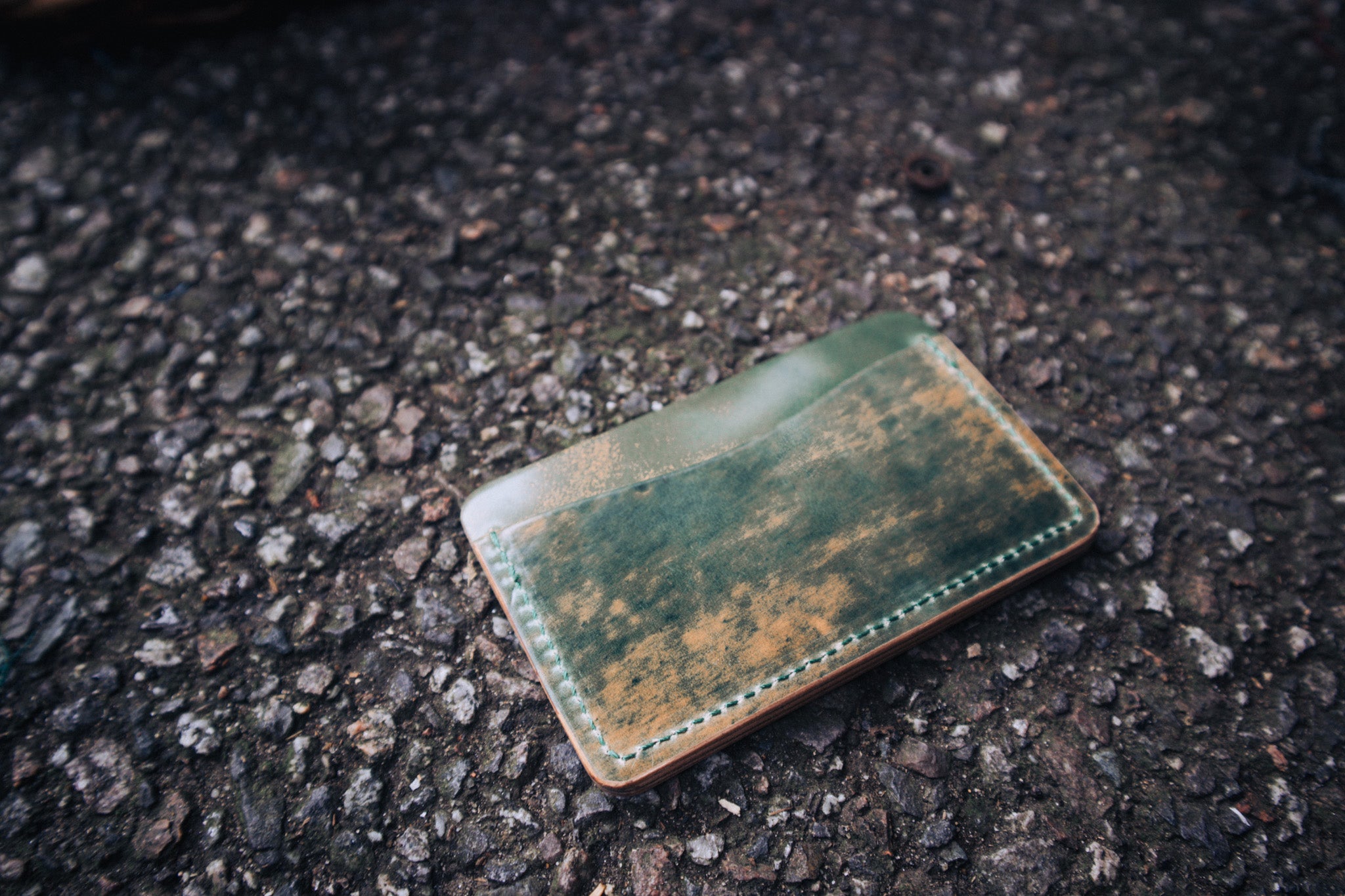 The Highland Wallet in ROCADO Shell Cordovan