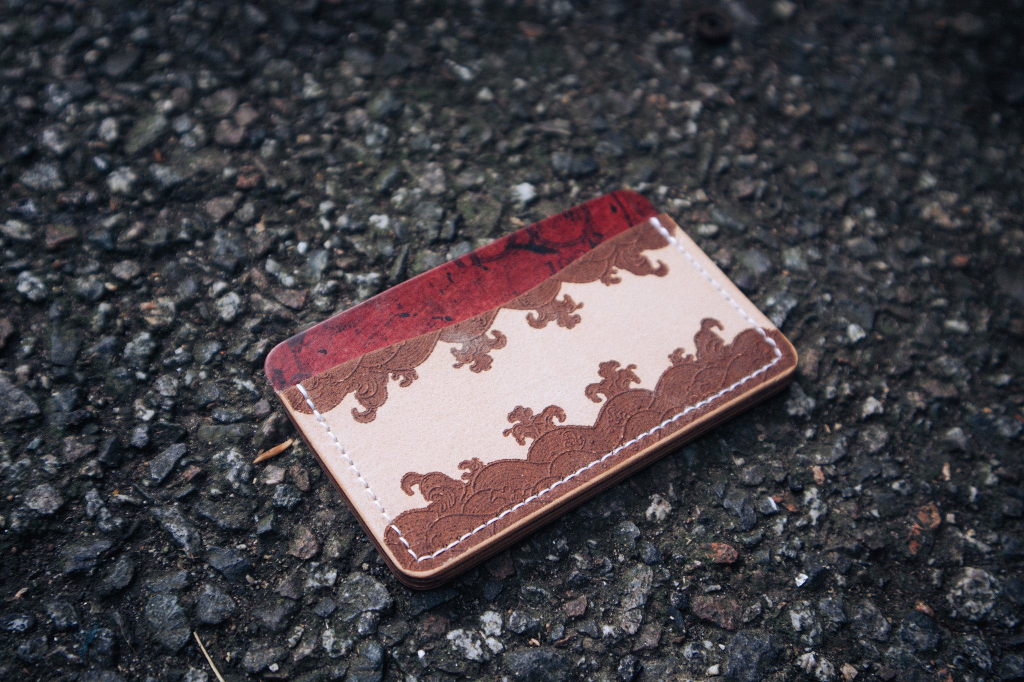 The Highland Wallet in ROCADO Shell Cordovan