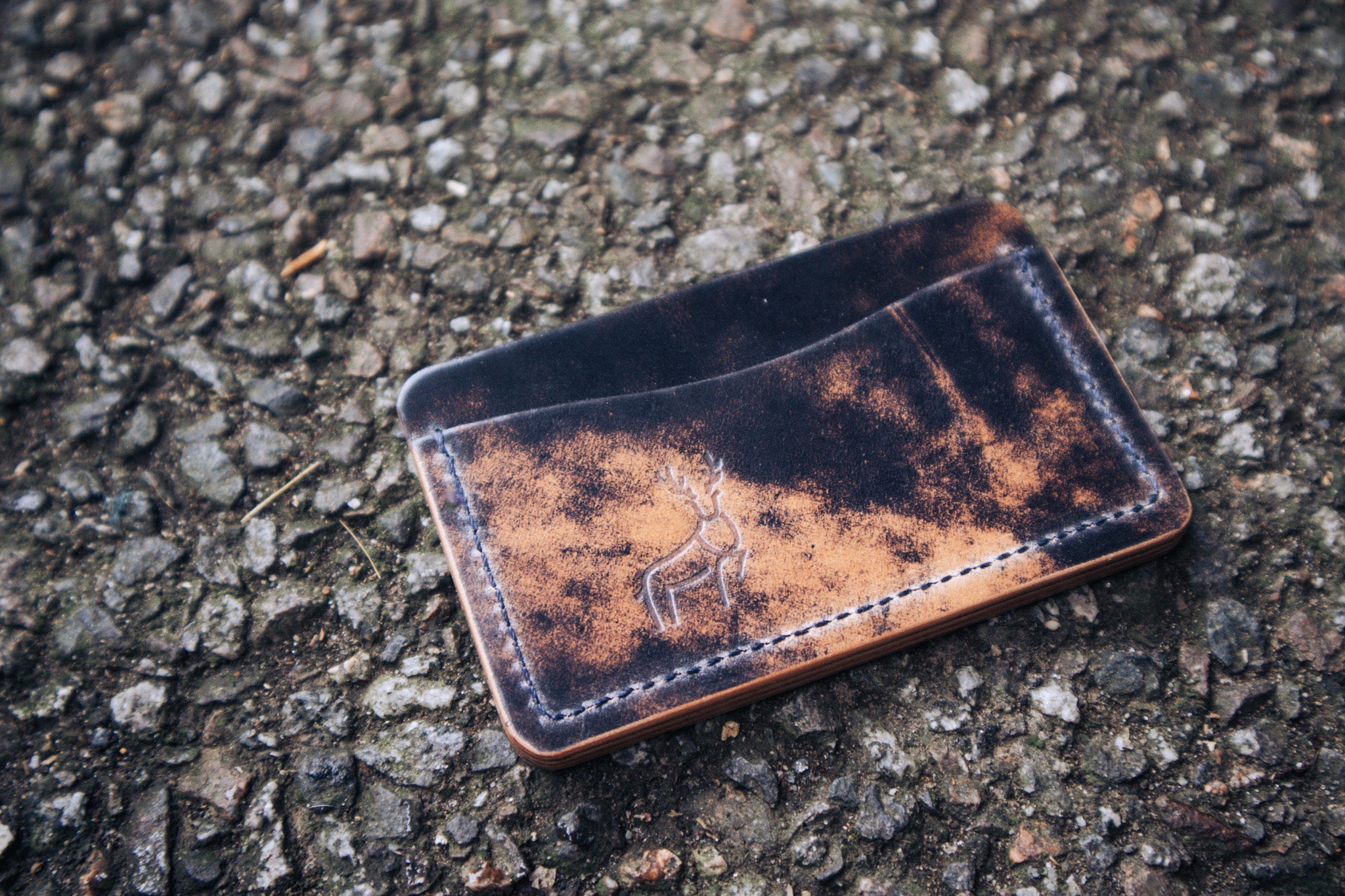 The Highland Wallet in ROCADO Shell Cordovan