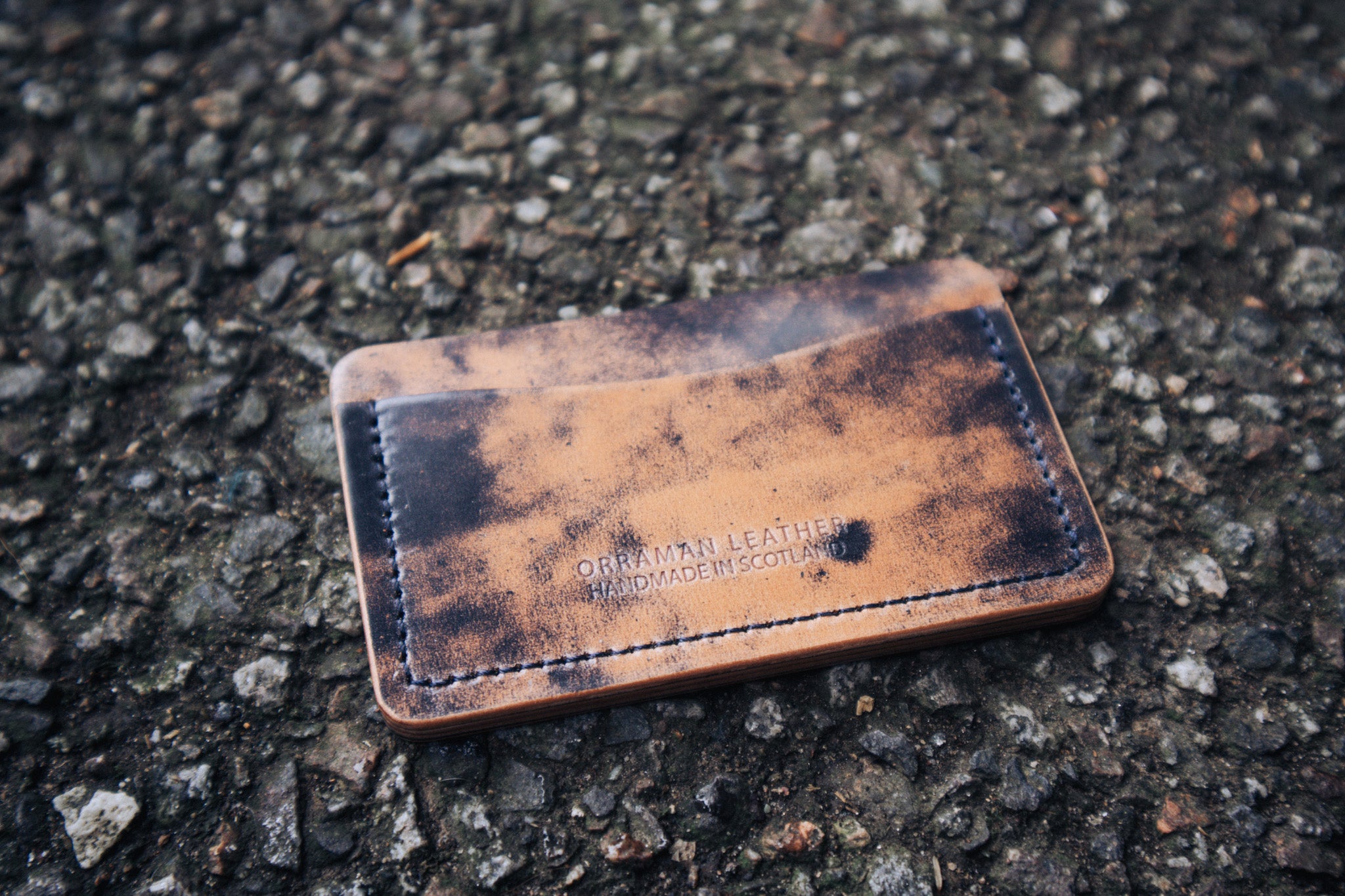 The Highland Wallet in ROCADO Shell Cordovan