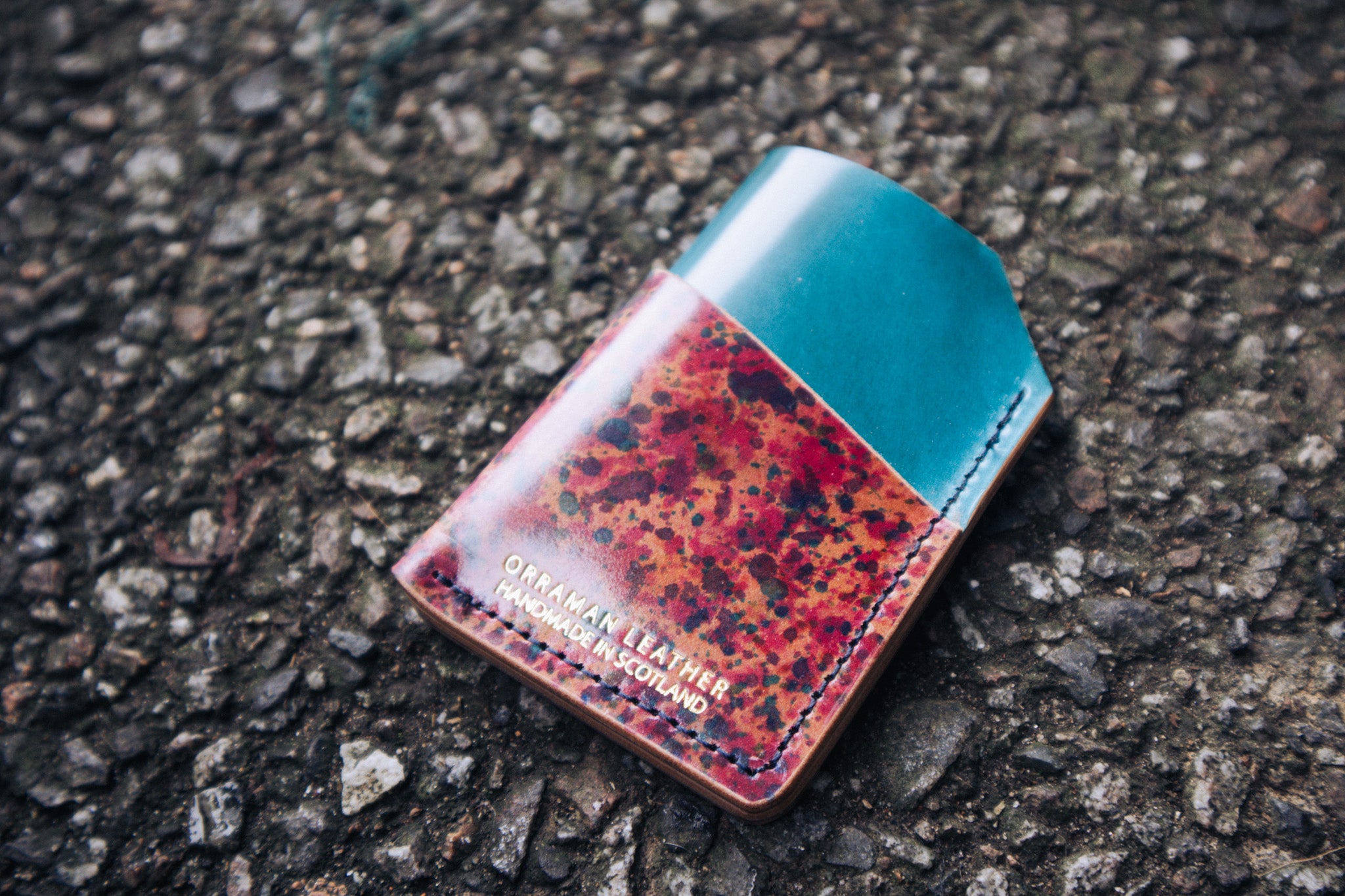 The Minimalist Wallet in ROCADO Shell Cordovan