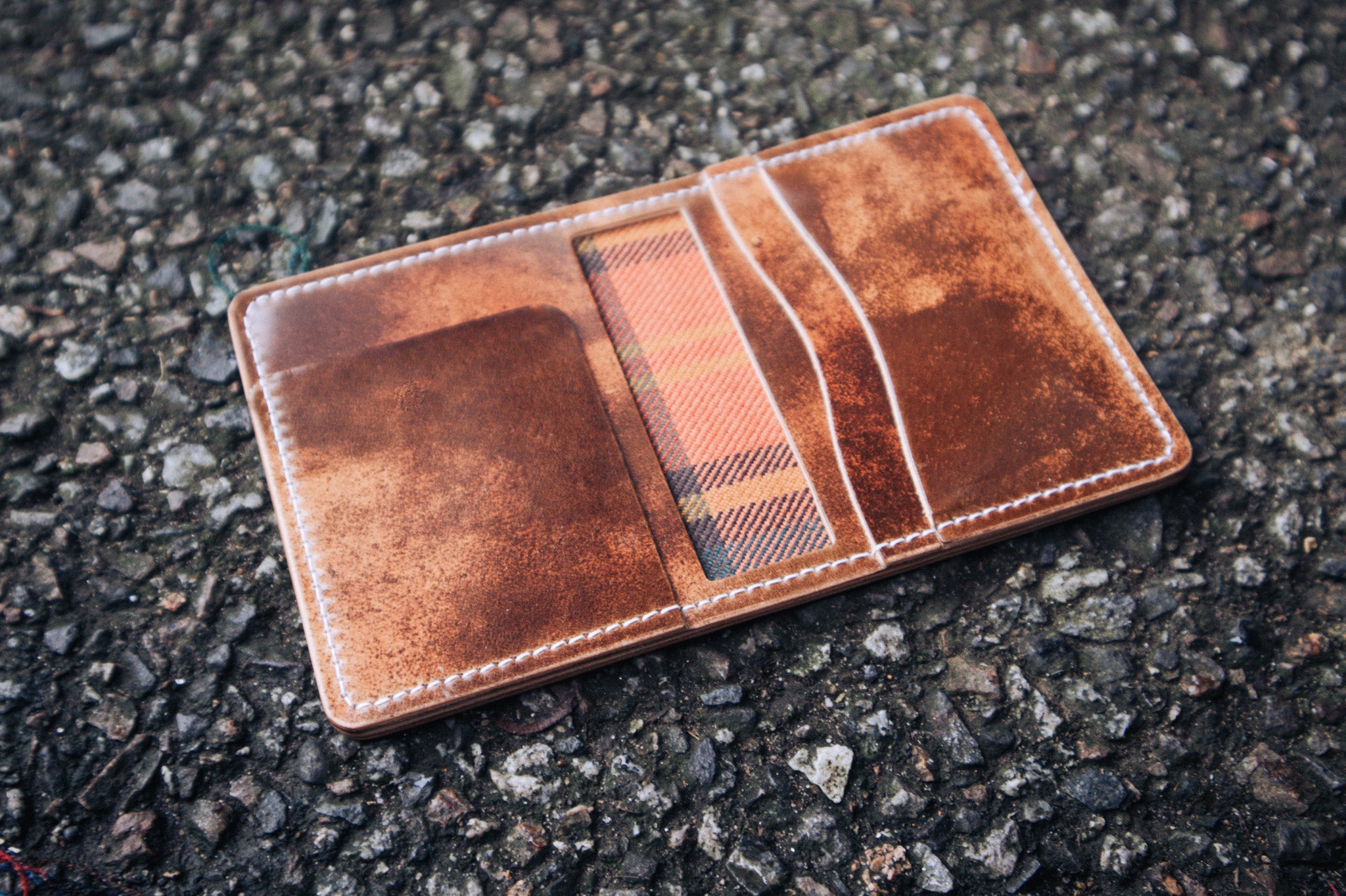 The Nevis Wallet in ROCADO Shell Cordovan