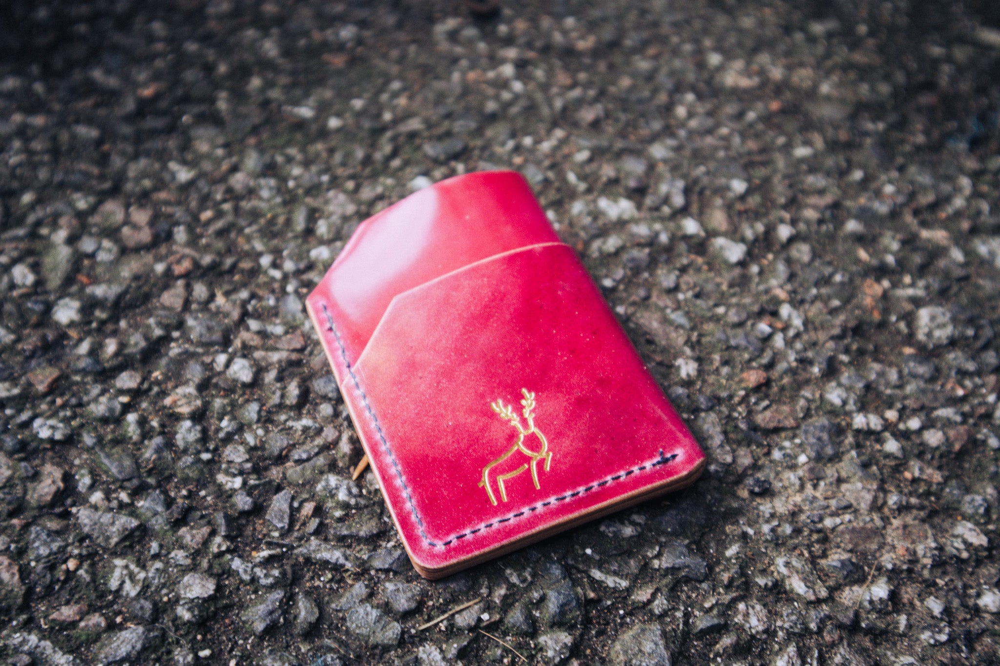 The Minimalist Wallet in ROCADO Shell Cordovan