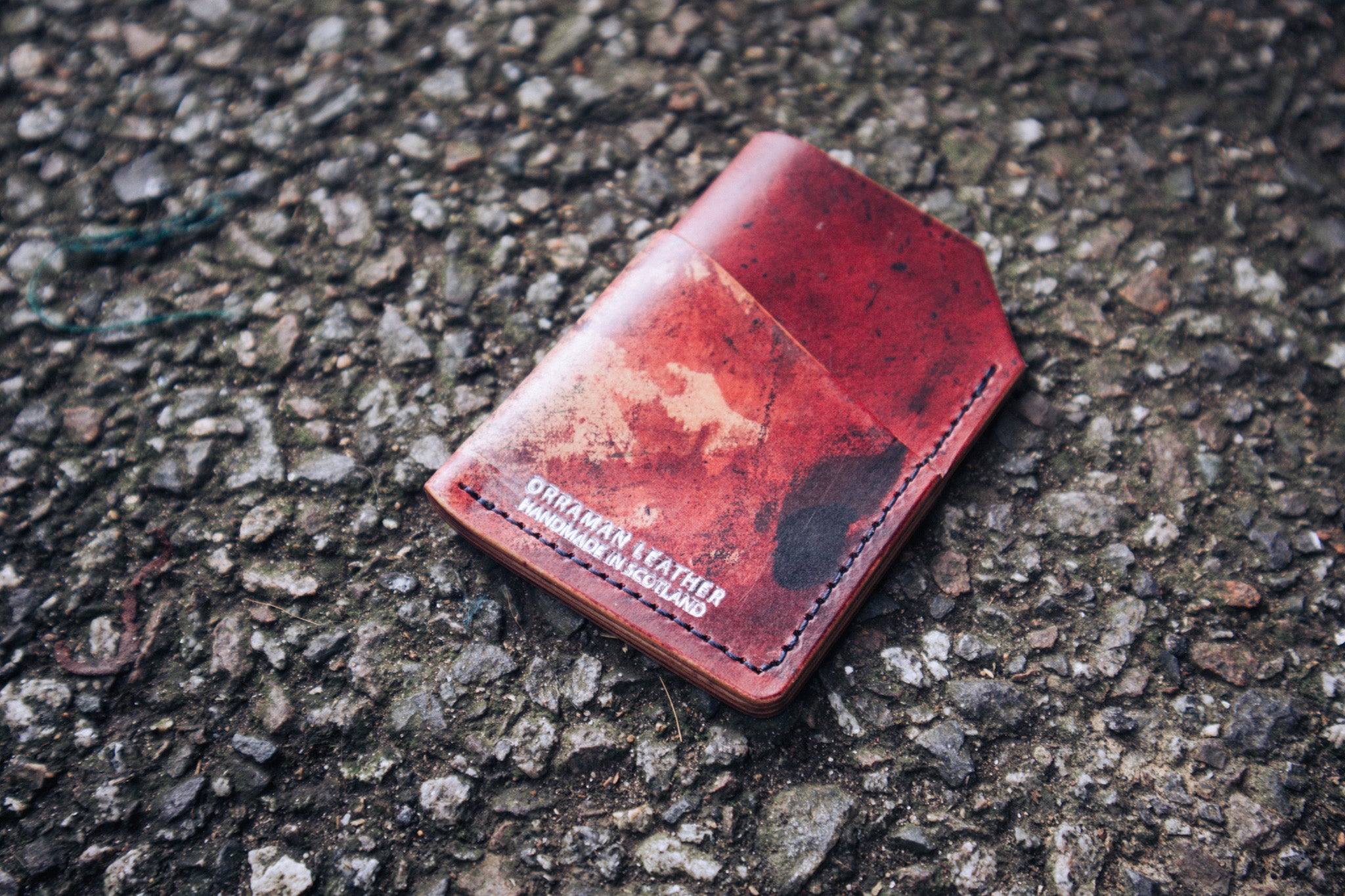 The Minimalist Wallet in ROCADO Shell Cordovan