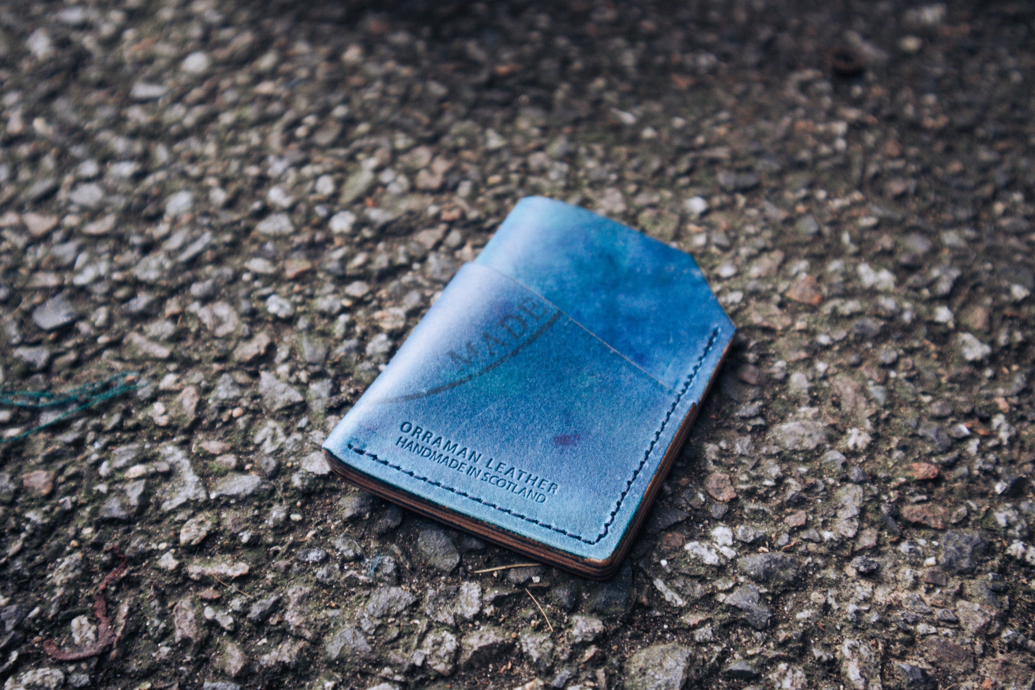 The Minimalist Wallet in ROCADO Shell Cordovan