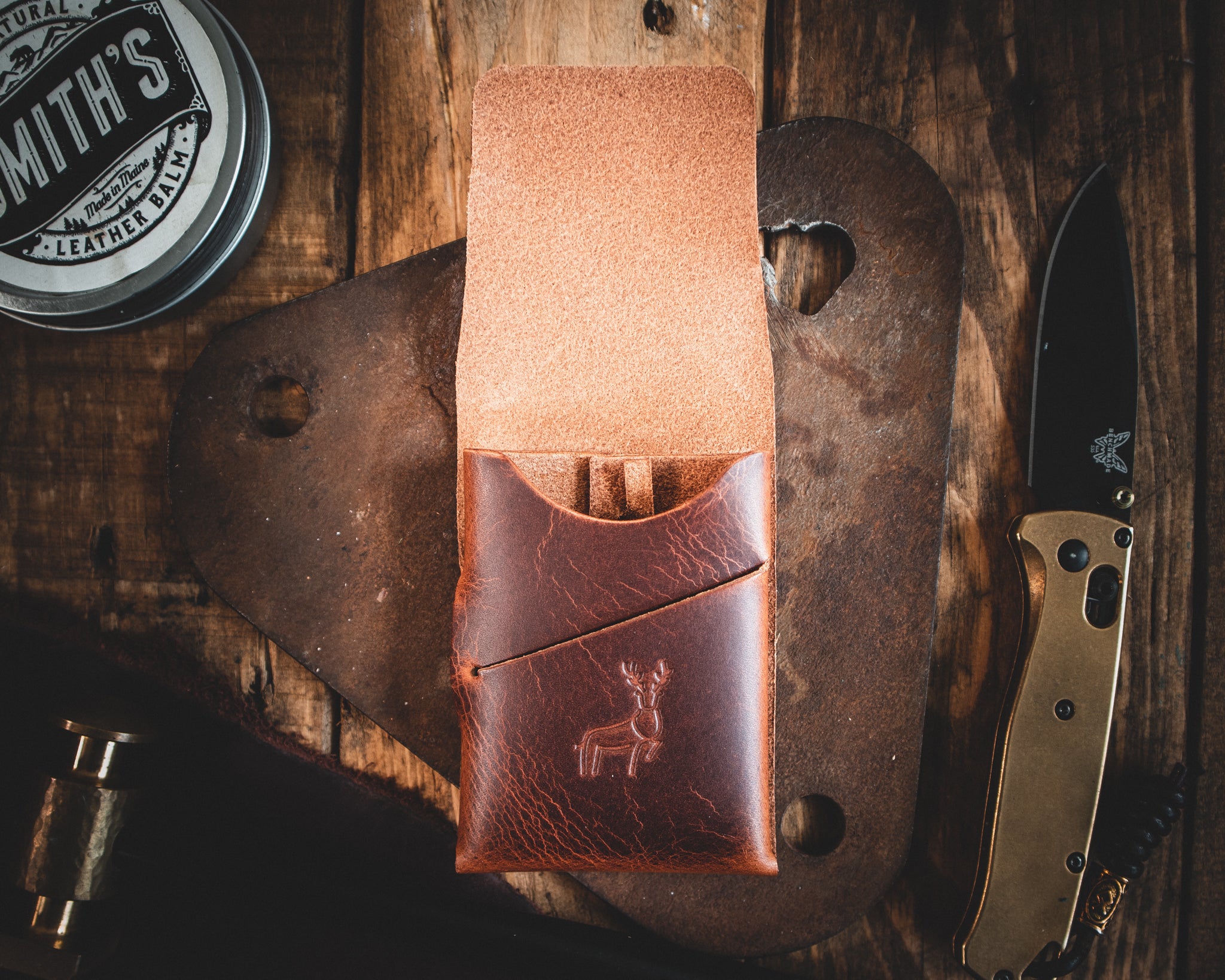 The Cask Leather EDC Wallet