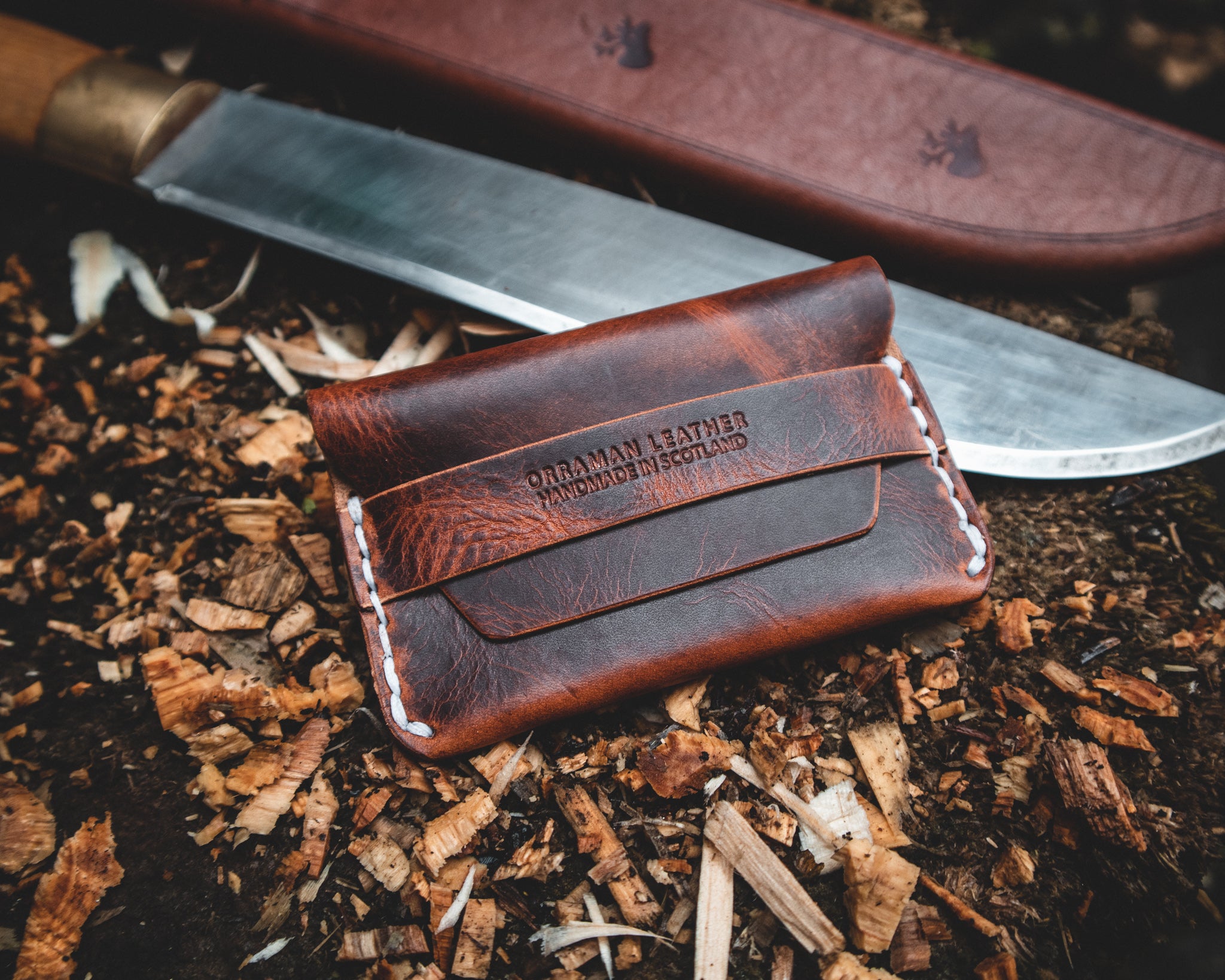 The Lomond Wallet - Handmade Leather EDC Cardholder