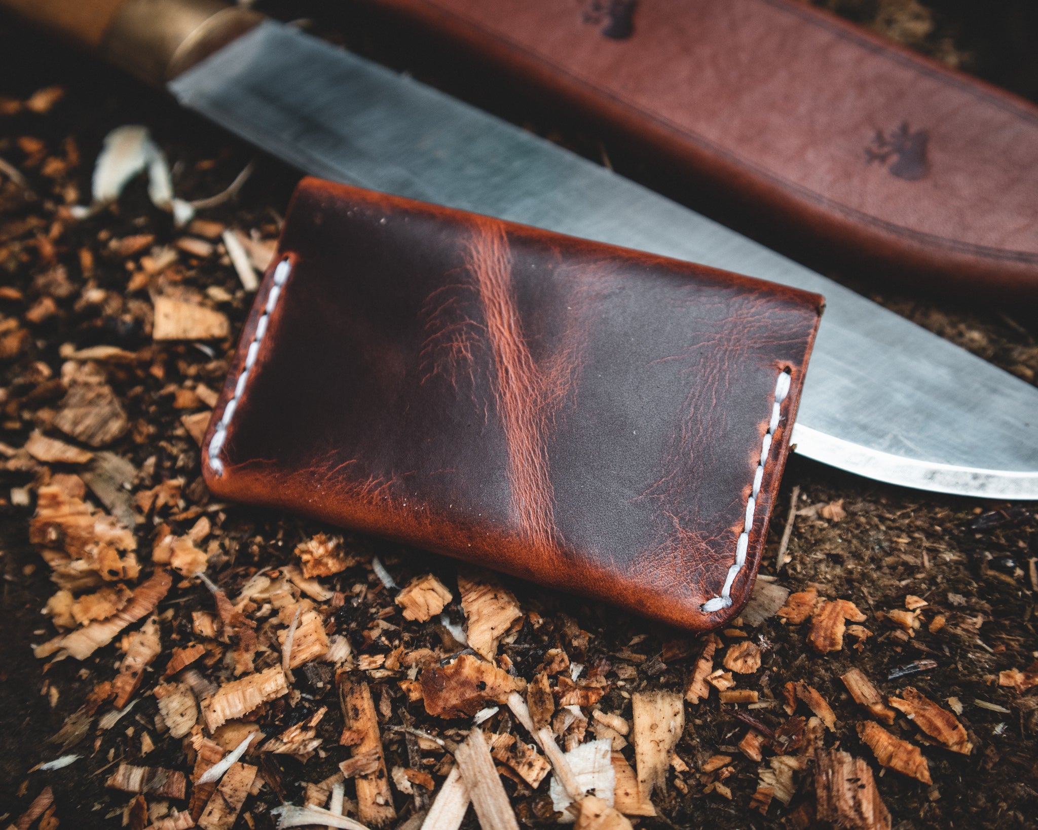 The Lomond Wallet - Handmade Leather EDC Cardholder