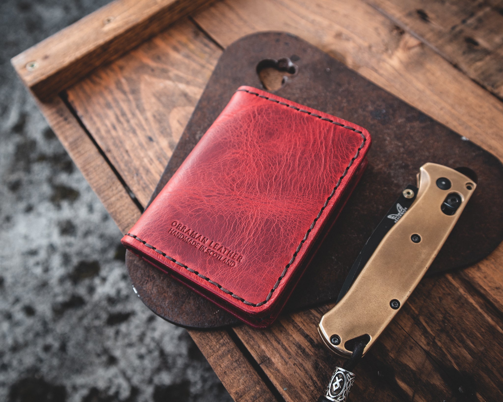 The Nevis Wallet - Handmade Leather EDC Wallet