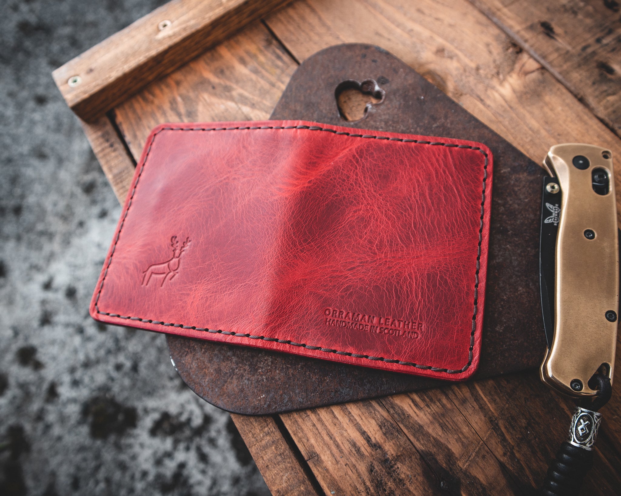 The Nevis Wallet - Handmade Leather EDC Wallet