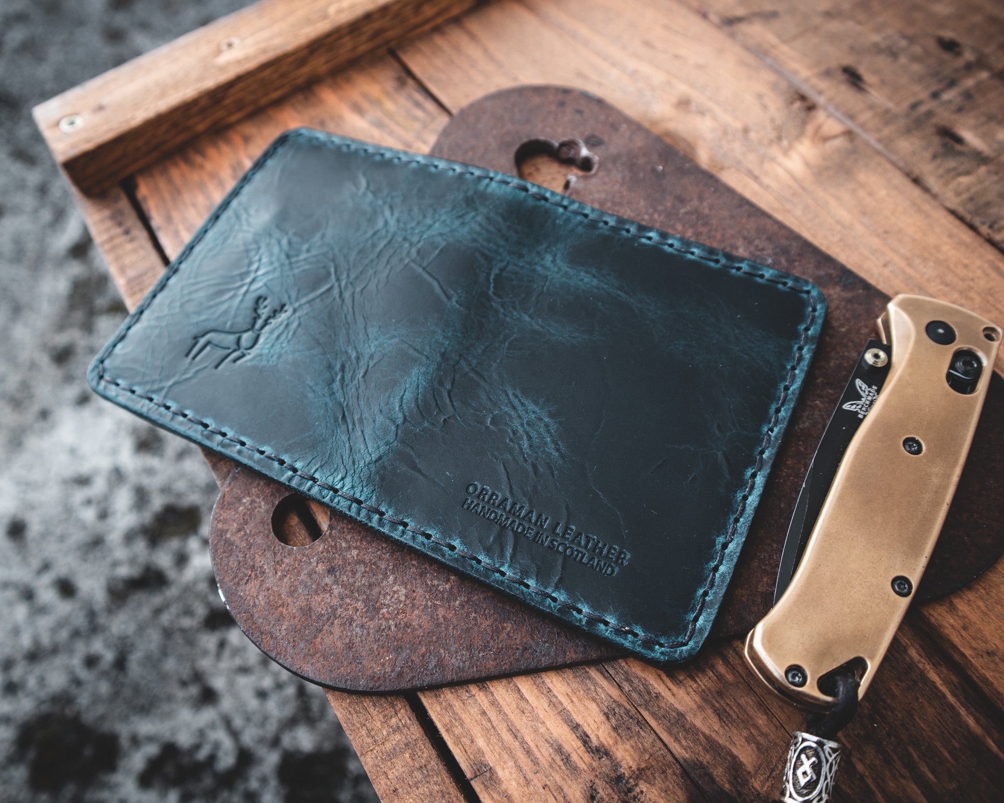 The Nevis Wallet - Handmade Leather EDC Wallet