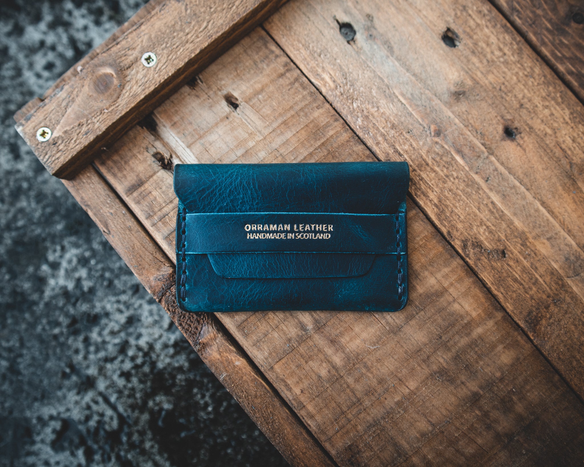 The Lomond Wallet - Handmade Leather EDC Cardholder