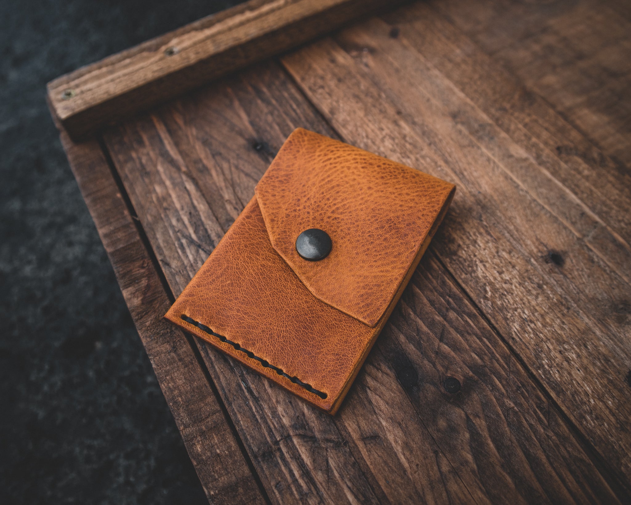 The Outlander Wallet - Italian leather