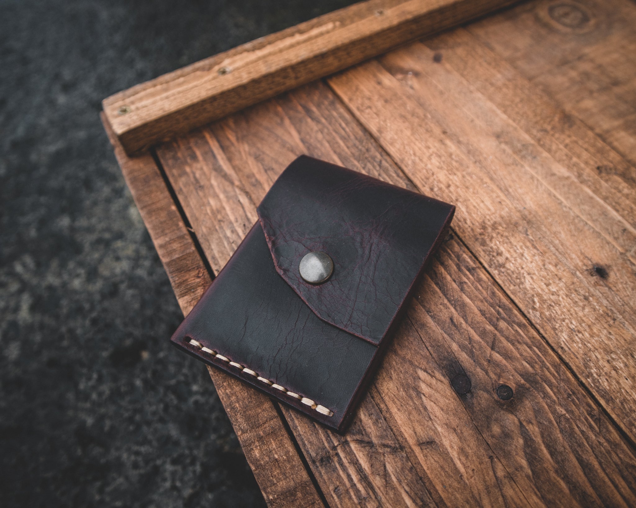 The Outlander Wallet - Italian leather