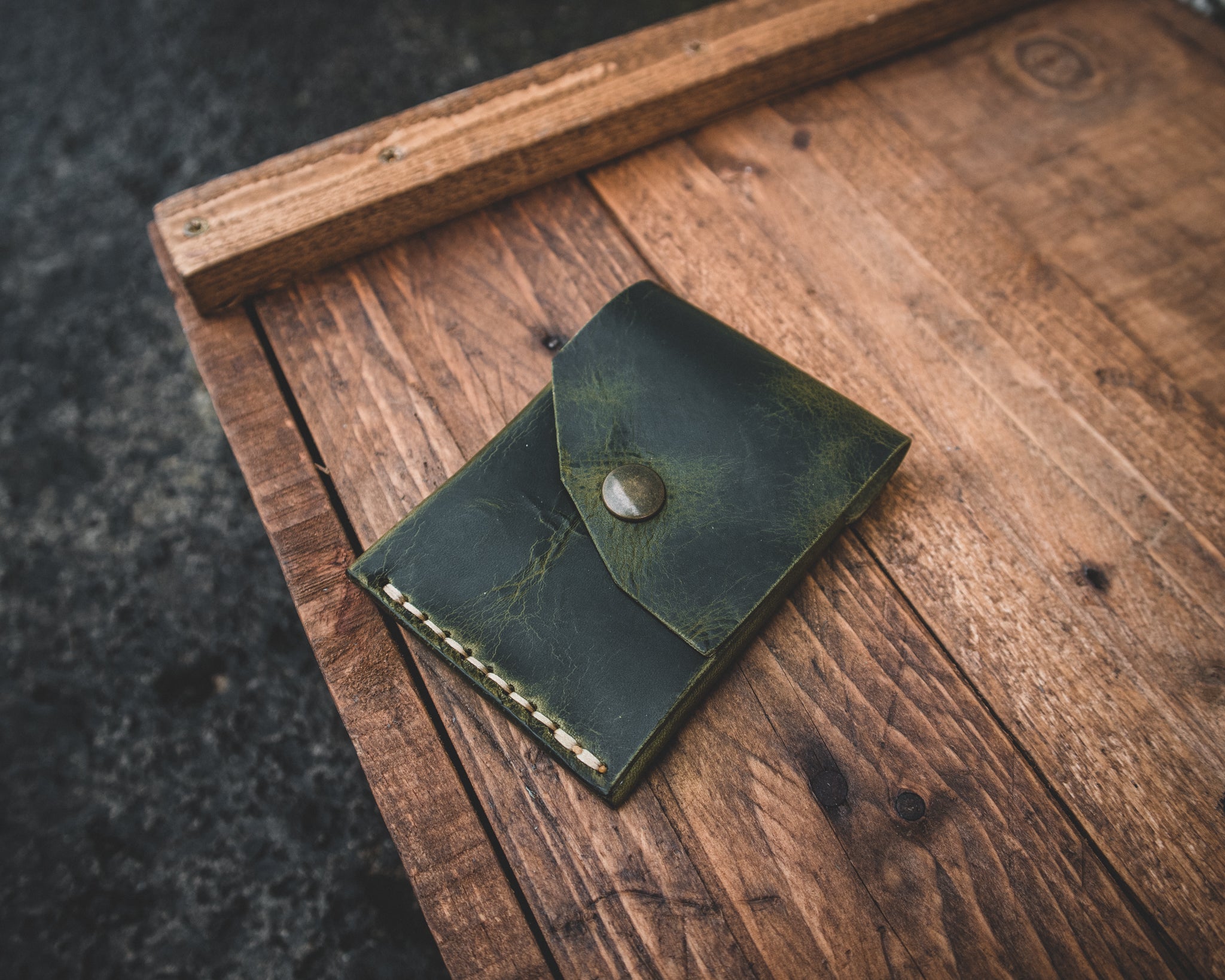 The Outlander Wallet - Italian leather