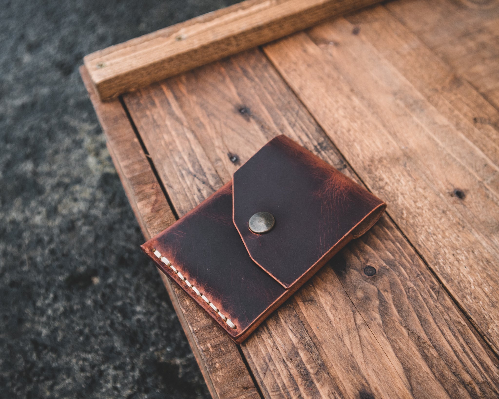 The Outlander Wallet - Italian leather