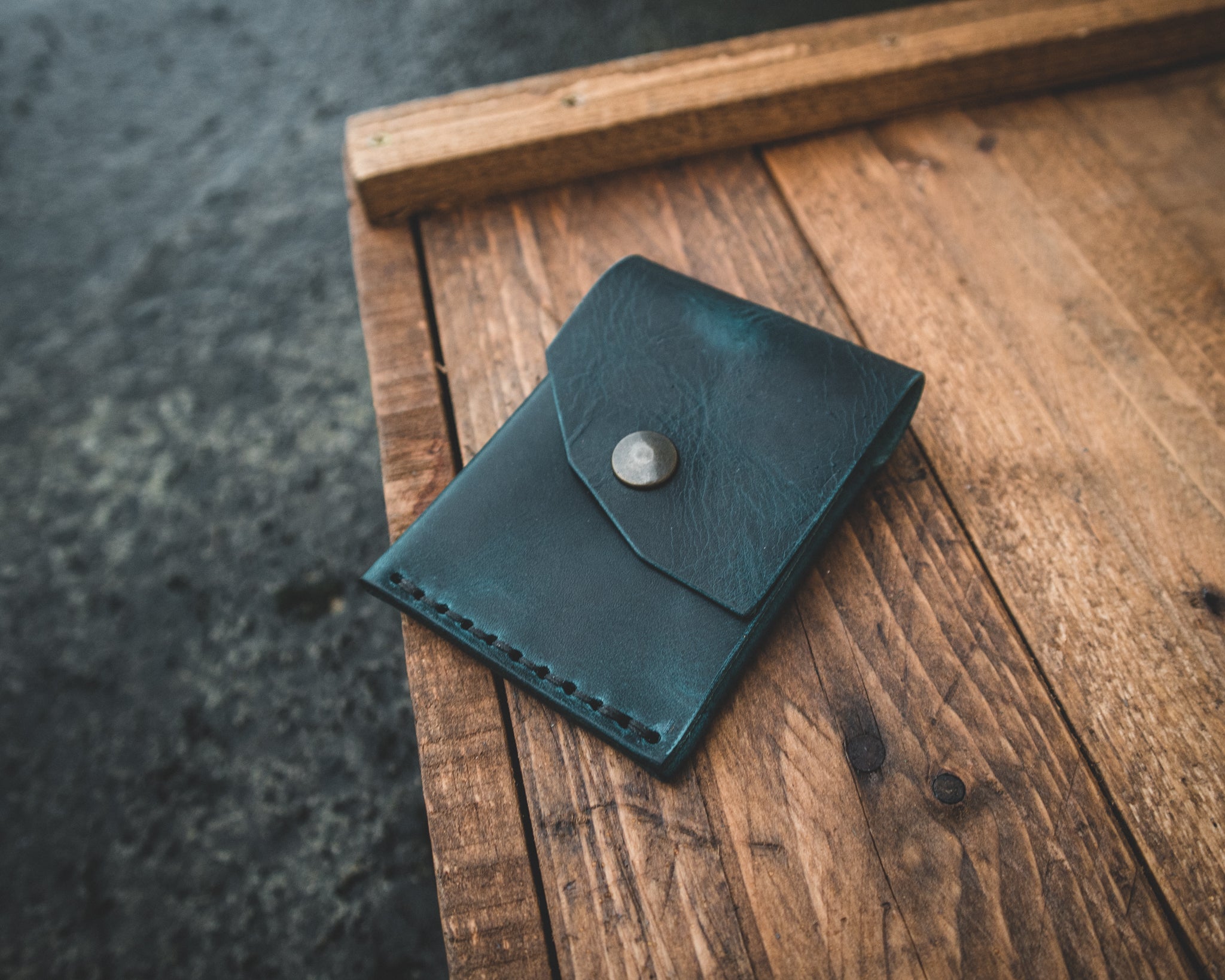 The Outlander Wallet - Italian leather