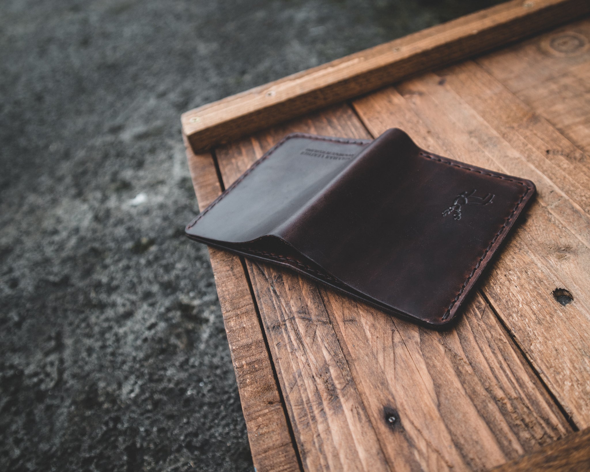 The Chieftain Leather Wallet - Hunter