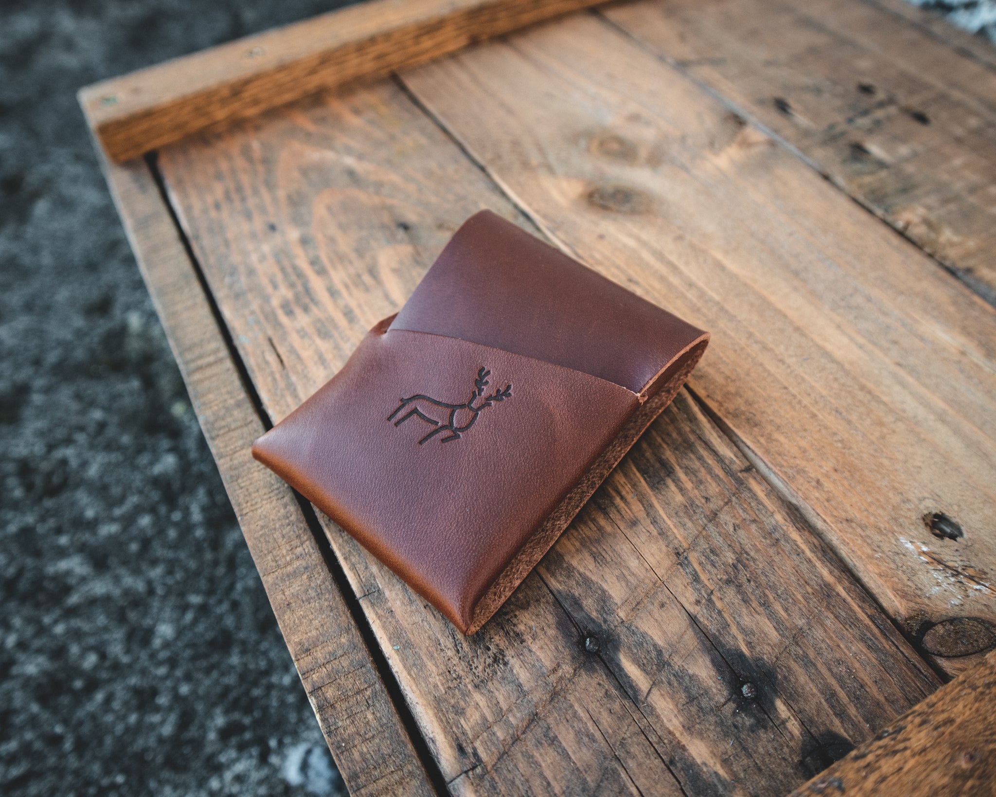 The Cask Leather EDC Wallet