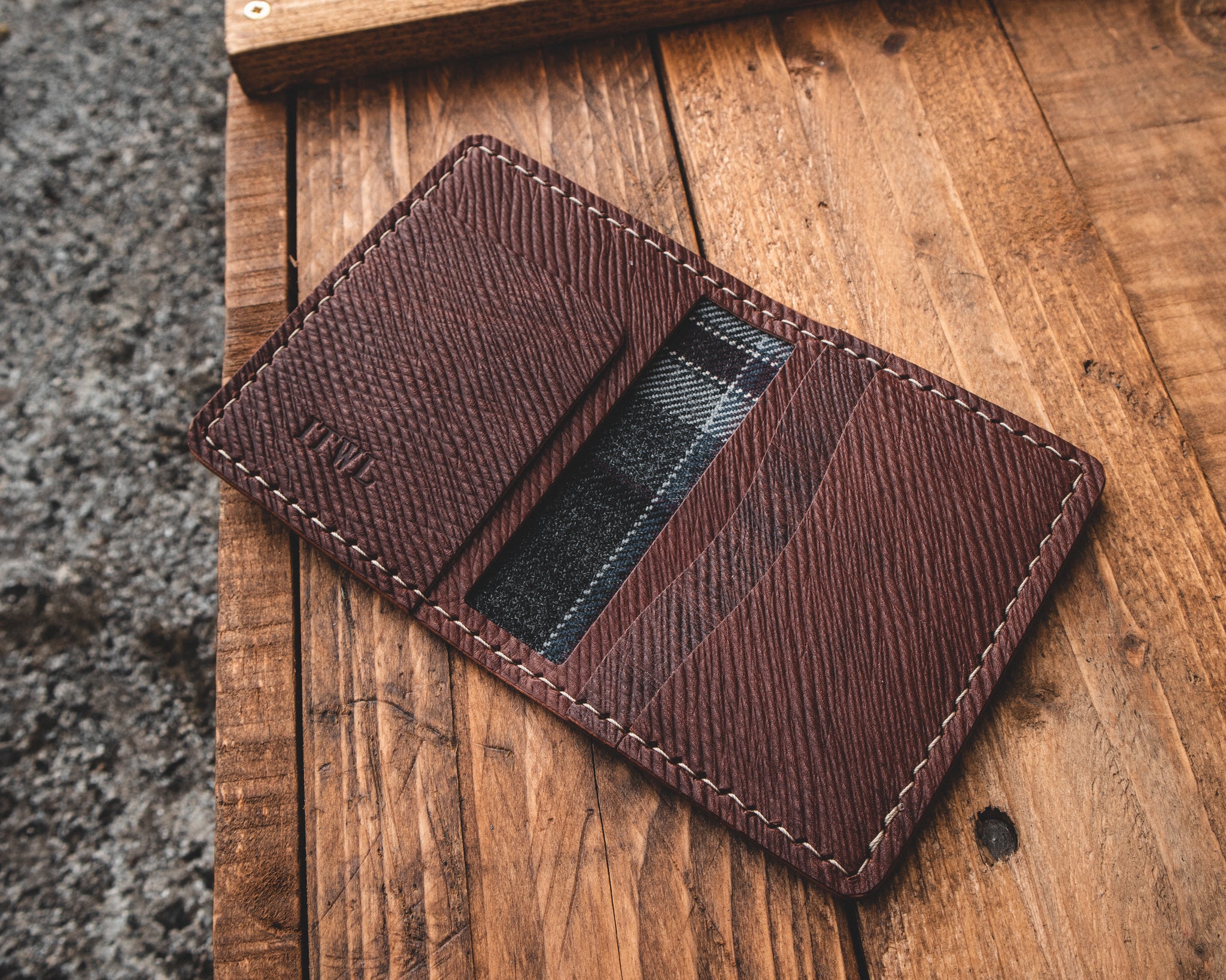 Limited Edition! The Nevis Wallet - J&Fj Baker Russian Calf