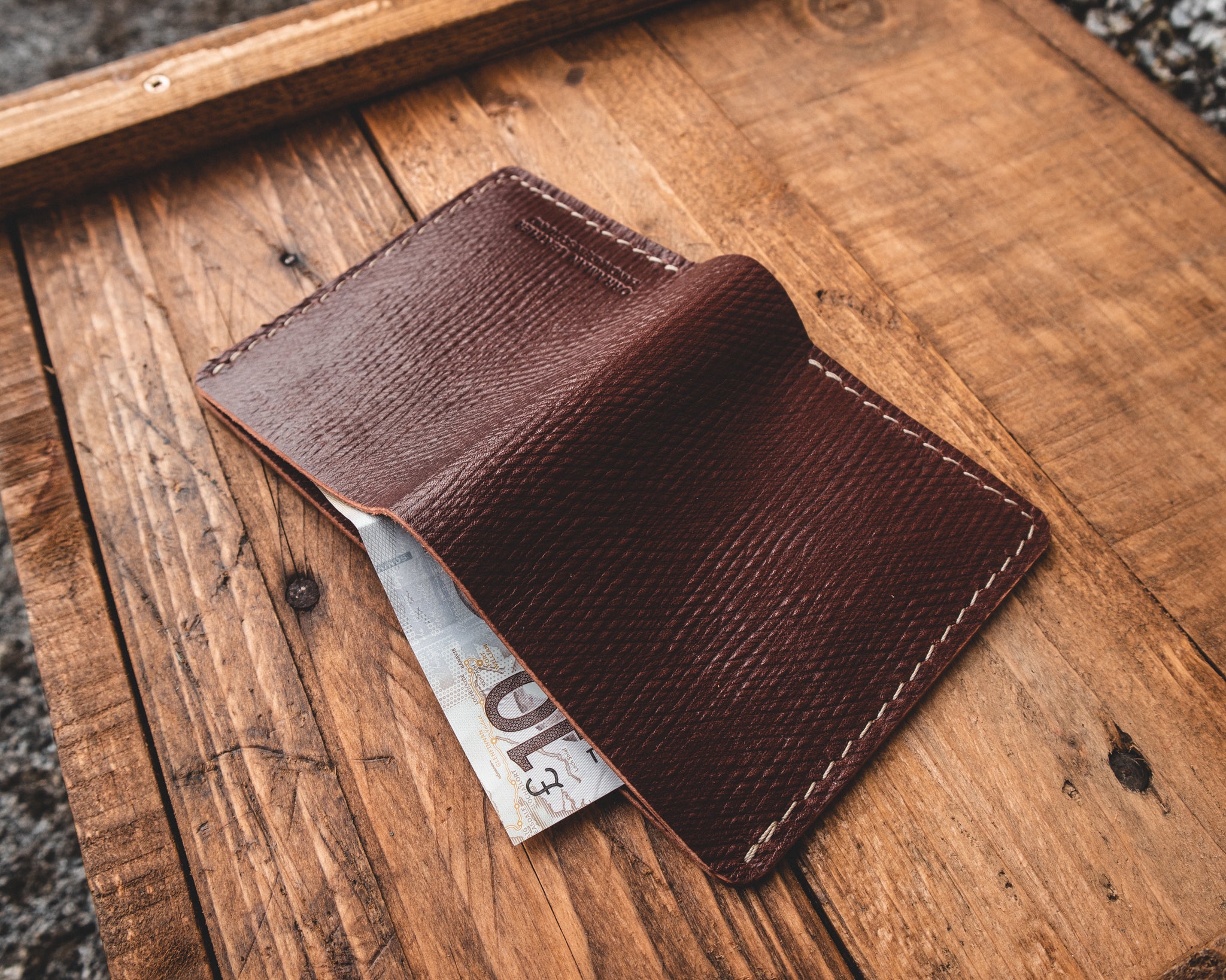 Limited Edition! The Chieftain Wallet - J&Fj Baker Russian Calf