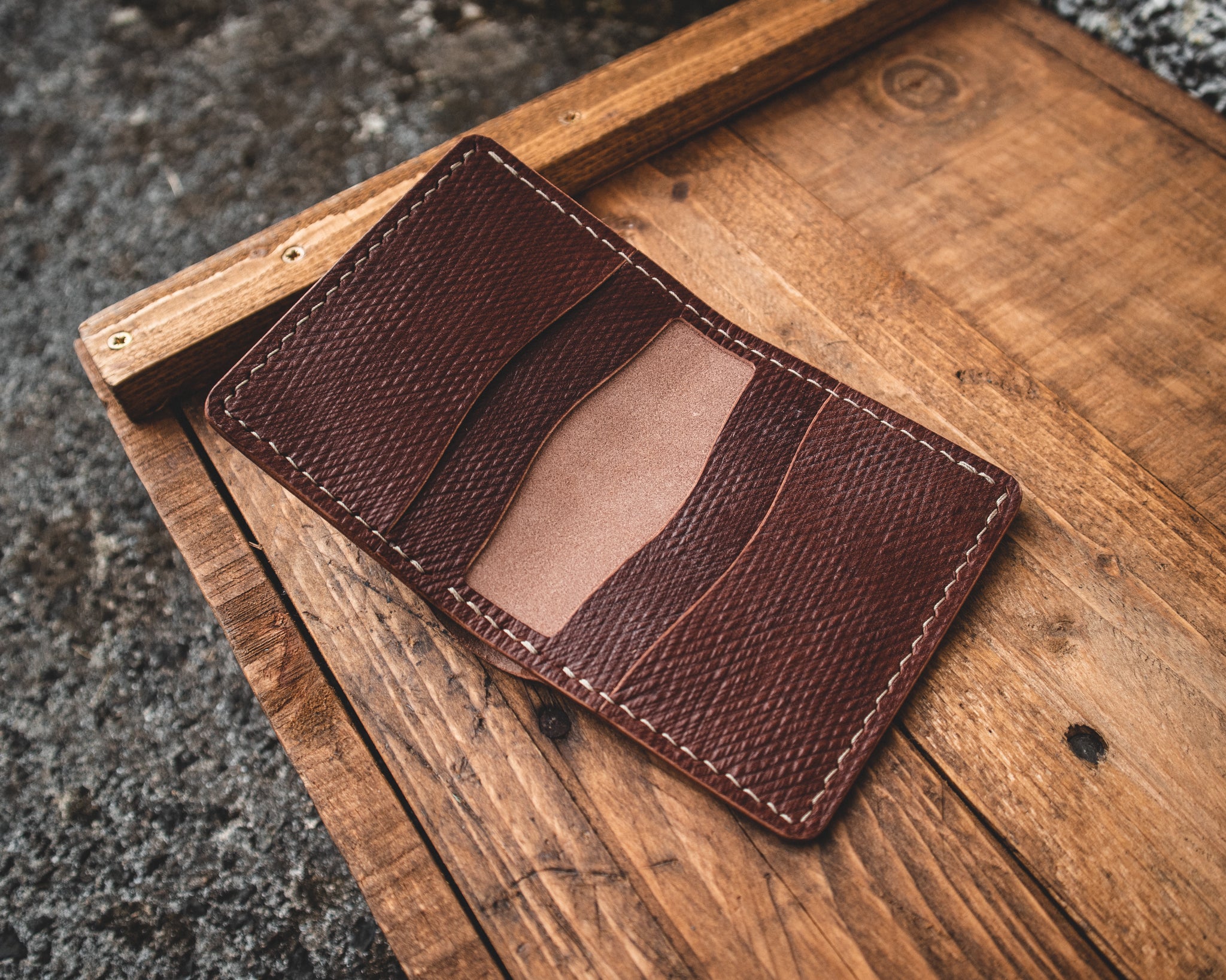 Limited Edition! The Chieftain Wallet - J&Fj Baker Russian Calf